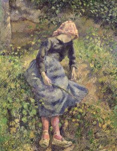 Meisje met een stok, 1881